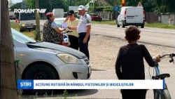 Acțiune rutieră în rândul pietonilor și bicicliștilor