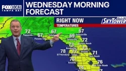 Tampa weather | Wednesday morning forecast