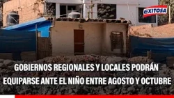 🔴🔵 Regional and local governments may acquire equipment for El Niño between August and October