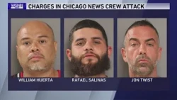 3 men charged in Chicago news crew attack to remain behind bars