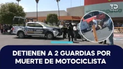 VIDEO of murder of motorcyclist attacked by guard in Ecatepec revealed; two people in custody