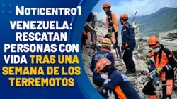 Miracle in Venezuela: Rescued Alive After 8 Days Under Earthquake Rubble | Canal 1 News