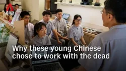 Why these young Chinese chose to work with the dead