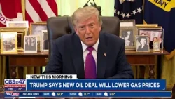 Trump says oil deal with Venezuela will lower gas prices