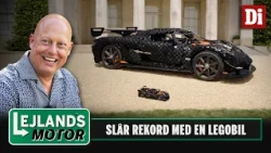 Koenigseggs unika hastighetsrekord – i en bil byggd helt av Lego