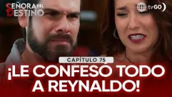 Señora del Destino: Viviana confessed that "the madman" forced her to be with him (Episode n°75)