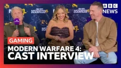 Modern Warfare 4 cast on the 'epic conclusion' of the saga | BBC News