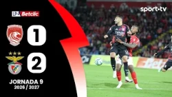 Resumo: Santa Clara 1-2 Benfica - Liga Portugal Betclic | sport tv