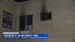 2 hurt, several families displaced in Deerfield apartment fire, officials say