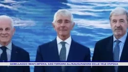 GEMELLAGGIO MENFI IMPERIA, EZIO FERRARO ALL'INAUGURAZIONE DELLE VELE D'EPOCA