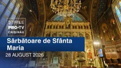 PRO TV News (8:00 PM) | FEAST OF SAINT MARY | Moldova