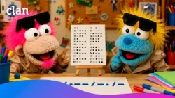 Agus and Lui write secret messages in Morse code | Clan TVE