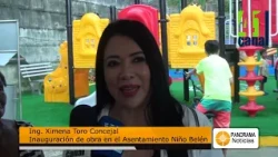 Inauguración Parque Recreacional Niño Belén - #santodomingodelostsachilas