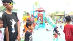 WAHANA KOLAM AIR ANAK TAMBAH PESONA TAMAN EDUKASI JAHRI SALEH