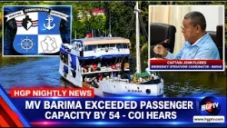 MV Barima Exceeded Passenger Capacity By 54 – MV Barima CoI Hears