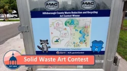 Hillsborough County Solid Waste to Unveil Winning  Waste Reduction & Recycling Art Contest Entries