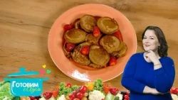 Coffee pancakes with ryazhenka | Cooking with Adel