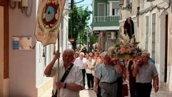 La gent gran d'Albalat de la Ribera celebra la seua festa anual amb una jornada de convivència