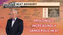 Prolonged, increasingly dangerous heat