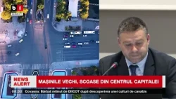 MAȘINILE VECHI, scoase din Centrul Capitalei. Care este planul lui CIUCU?