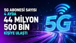 5G subscriber count reaches 44.5 million in 4 months @Kanal33mersin