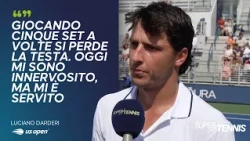 Darderi comments on his victory against Svrcina at the US Open | Interview
