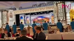Bişkekdə liderlərə verilən ziyafətdə Müslüm Maqomayevin “Azərbaycan” mahnısı səslənib