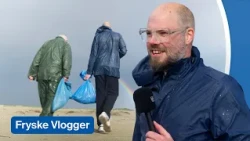Ik ga vrijwillig strandjutten op Ameland | Fryske Vlogger