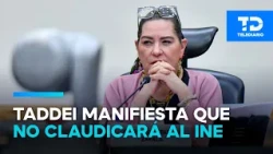 Guadalupe Taddei warns against PRI and Somos' request for her resignation from the INE