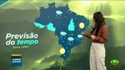 Previsão do tempo: chuva toma conta de parte do país