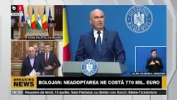 BUNĂ, ROMÂNIA! CONFERINȚĂ de PRESĂ, BOLOJAN: Legea SALARIZĂRII pasată de toate GUVERNELE. P1/2