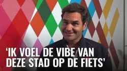 Tennislegende Federer in Amsterdam