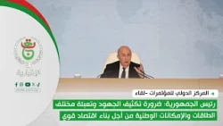 President of the Republic: The necessity to intensify efforts and mobilize various national energ...