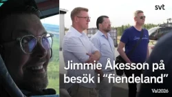 Här besöker Jimmie Åkesson (SD) "fiendeland"