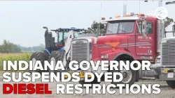 Indiana governor suspends restrictions on dyed diesel