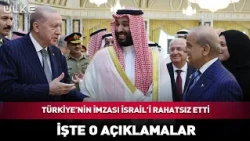 Turkey Signed It, Israel and Greece Are Unhappy! Here Are Those Statements...