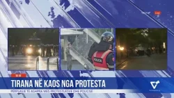 Maratonë / Edicioni Informativ - Kaos në Bulevardin Dëshmorët e Kombit, skena lufte në Tiranë