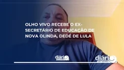 Olho Vivo hosts former Nova Olinda Secretary of Education, Dedé de Lula