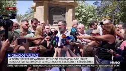 A ceutai migrációs válság újra kiélezte Európában a bevándorlási vitát - HírTV