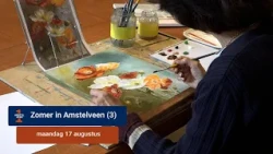 Summer in Amstelveen with Participe and Brentano's activities (3): Painting at Alleman