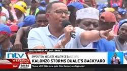 Opposition brigade brave stones and tear gas as in Northern Kenya to rally support for its 2027 bid