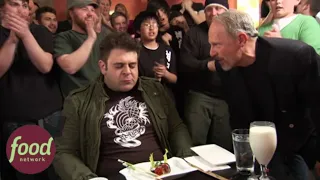Adam Richman Takes On The Brutal Level Seven Hellfire Sushi Challenge | Man V Food