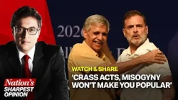 Arnab Calls Out Rahul Gandhi’s Crass Act On PM-Meloni Bonhomie & Abuse Of Hindu Religion