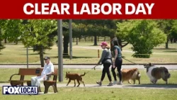 Chilly overnight temperatures to make way for clear Labor Day weather