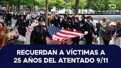 25th Anniversary of 9/11 LIVE: Tribute to the victims of the Twin Towers attack