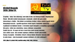 Közéleti Magazin 2026. július 24.