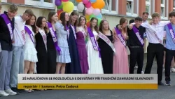 LITOMĚŘICE: ZŠ Havlíčkova se rozloučila s deváťáky při tradiční zahradní slavnosti