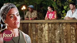 Intense 30 Minute Short Rib Challenge: Chopping Block Elimination | Chopped: Castaways