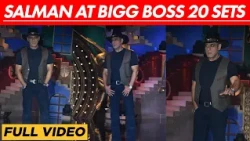 UNCUT: Salman Khan RETURNS To BB 20 Sets, Clicks Pics With Paps, Cowboy Hat Look Grabs Attention