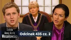 Sędzia Anna Maria Wesołowska odc. 435, część 2👩🏼‍⚖️